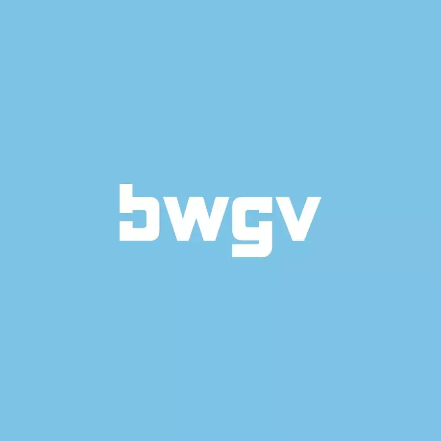 BWGV-Logo auf blauem Hintergrund, symbolisiert die Mitgliedschaft und Partnerschaft mit dem Baden-Württembergischen Genossenschaftsverband.