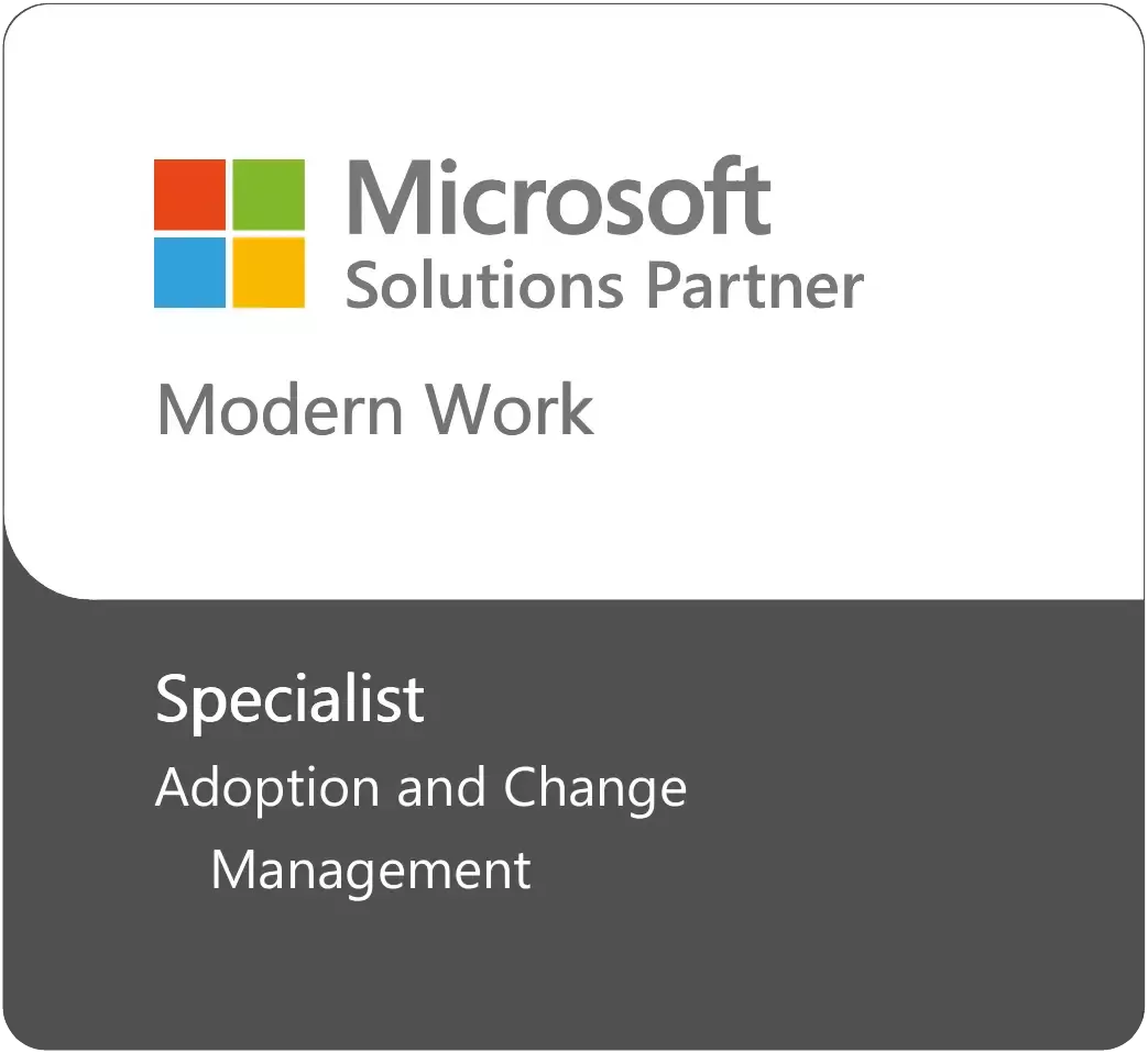 Microsoft Solutions Partner Specialist für Modern Work, Adoption und Change Management